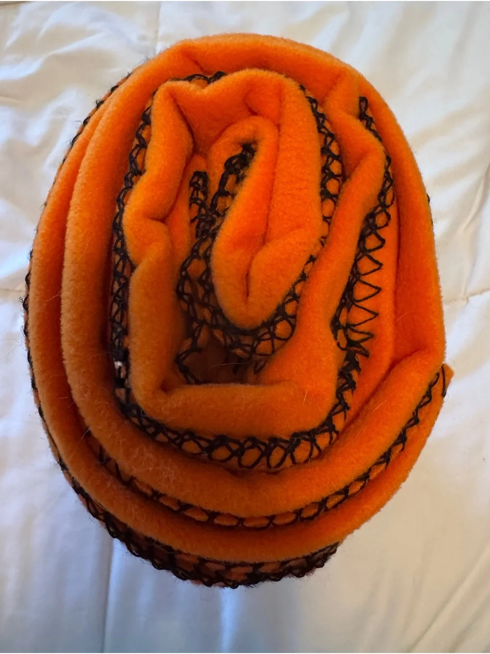 Orange Clemson Fleece Blanket Roll NWOT